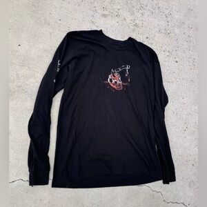 GBRS Group Tribe Sk8z Black War Crimes Long Sleeve T Shirt S